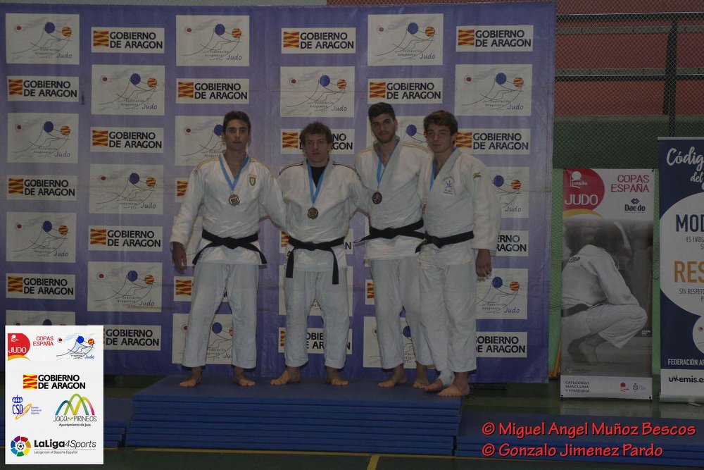 2 medallas para los Navarros en la Copa de España Absoluta de Judo de Jaca 09-06-18. RESULTADOS. FOTOS.